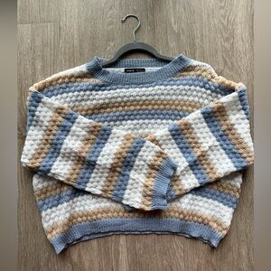 Striped Knit Sweater